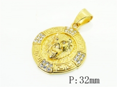 HY Wholesale Pendant Jewelry 316L Stainless Steel Jewelry Pendant-HY13P2088H05