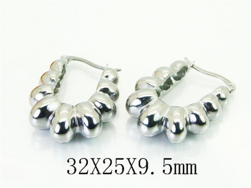 HY Wholesale Earrings 316L Stainless Steel Earrings Jewelry-HY06E0521OR