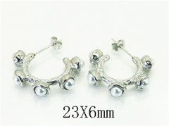 HY Wholesale Earrings 316L Stainless Steel Earrings Jewelry-HY06E0533HWW