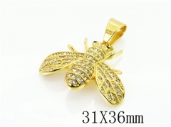 HY Wholesale Pendant Jewelry 316L Stainless Steel Jewelry Pendant-HY13P2053H2S