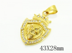 HY Wholesale Pendant Jewelry 316L Stainless Steel Jewelry Pendant-HY13P2076H2R