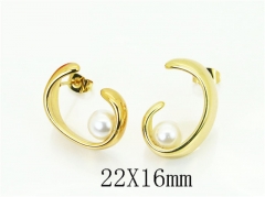 HY Wholesale Earrings 316L Stainless Steel Earrings Jewelry-HY80E1096NL