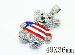 HY Wholesale Pendant Jewelry 316L Stainless Steel Jewelry Pendant-HY13P2046H5Q