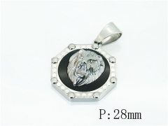 HY Wholesale Pendant Jewelry 316L Stainless Steel Jewelry Pendant-HY13P2124H2L