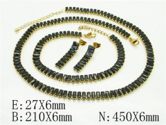 HY Wholesale Jewelry Set 316L Stainless Steel jewelry Set-HY50S0496JLX