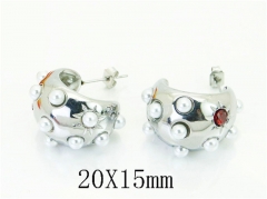 HY Wholesale Earrings 316L Stainless Steel Earrings Jewelry-HY06E0557HDD