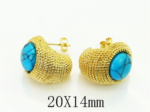 HY Wholesale Earrings 316L Stainless Steel Earrings Jewelry-HY06E0554HIF