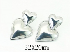 HY Wholesale Earrings 316L Stainless Steel Earrings Jewelry-HY80E1099PW
