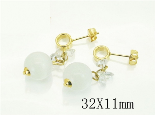 HY Wholesale Earrings 316L Stainless Steel Earrings Jewelry-HY67E0574LC