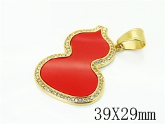 HY Wholesale Pendant Jewelry 316L Stainless Steel Jewelry Pendant-HY13P2039HJS