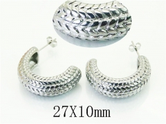 HY Wholesale Earrings 316L Stainless Steel Earrings Jewelry-HY06E0517OW
