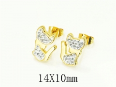 HY Wholesale Earrings 316L Stainless Steel Earrings Jewelry-HY67E0605LE