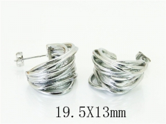 HY Wholesale Earrings 316L Stainless Steel Earrings Jewelry-HY06E0457OD