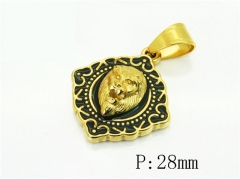 HY Wholesale Pendant Jewelry 316L Stainless Steel Jewelry Pendant-HY13P2143H1R