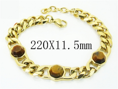 HY Wholesale Bracelets 316L Stainless Steel Jewelry Bracelets-HY41B0190IKR