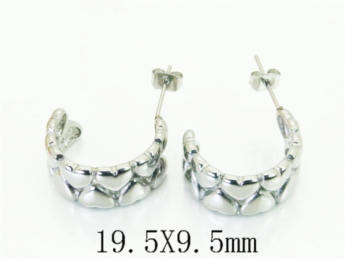 HY Wholesale Earrings 316L Stainless Steel Earrings Jewelry-HY06E0505OE