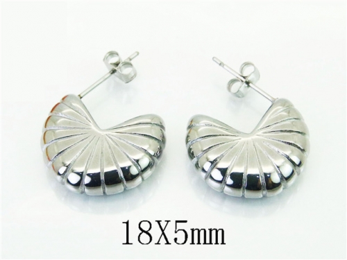 HY Wholesale Earrings 316L Stainless Steel Earrings Jewelry-HY06E0487NV