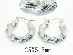 HY Wholesale Earrings 316L Stainless Steel Earrings Jewelry-HY06E0509OW