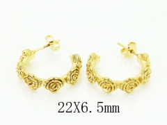 HY Wholesale Earrings 316L Stainless Steel Earrings Jewelry-HY80E1103NV