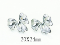 HY Wholesale Earrings 316L Stainless Steel Earrings Jewelry-HY80E1098NS