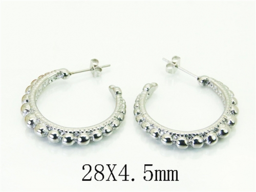 HY Wholesale Earrings 316L Stainless Steel Earrings Jewelry-HY06E0515OW