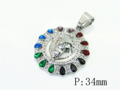 HY Wholesale Pendant Jewelry 316L Stainless Steel Jewelry Pendant-HY13P2071H3Y