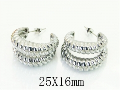 HY Wholesale Earrings 316L Stainless Steel Earrings Jewelry-HY06E0501OQ