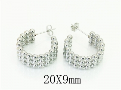 HY Wholesale Earrings 316L Stainless Steel Earrings Jewelry-HY06E0503OX