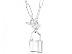 HY Wholesale Stainless Steel 316L Jewelry Popular Necklaces-HY0151N0118