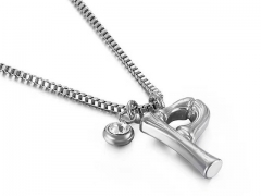 HY Wholesale Stainless Steel 316L Jewelry Popular Necklaces-HY0151N0532