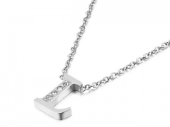 HY Wholesale Stainless Steel 316L Jewelry Popular Necklaces-HY0151N1027