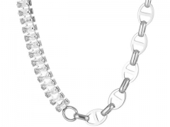 HY Wholesale Stainless Steel 316L Jewelry Popular Necklaces-HY0151N0161
