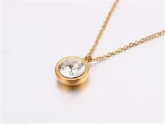 HY Wholesale Stainless Steel 316L Jewelry Popular Necklaces-HY0151N1060