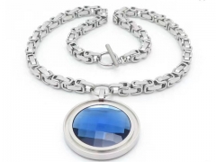 HY Wholesale Stainless Steel 316L Jewelry Popular Necklaces-HY0151N0166