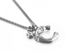 HY Wholesale Stainless Steel 316L Jewelry Popular Necklaces-HY0151N0519