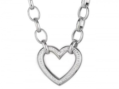 HY Wholesale Stainless Steel 316L Jewelry Popular Necklaces-HY0151N0081