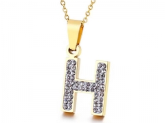 HY Wholesale Stainless Steel 316L Jewelry Popular Necklaces-HY0151N0940