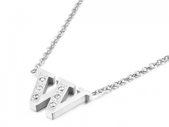 HY Wholesale Stainless Steel 316L Jewelry Popular Necklaces-HY0151N1038