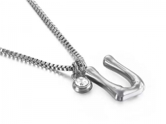 HY Wholesale Stainless Steel 316L Jewelry Popular Necklaces-HY0151N0537