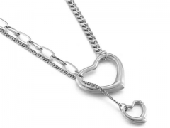 HY Wholesale Stainless Steel 316L Jewelry Popular Necklaces-HY0151N0718