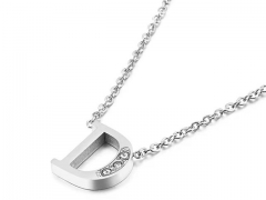 HY Wholesale Stainless Steel 316L Jewelry Popular Necklaces-HY0151N1019