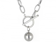 HY Wholesale Stainless Steel 316L Jewelry Popular Necklaces-HY0151N0699