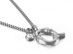 HY Wholesale Stainless Steel 316L Jewelry Popular Necklaces-HY0151N0533