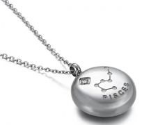 HY Wholesale Stainless Steel 316L Jewelry Popular Necklaces-HY0151N0835