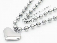 HY Wholesale Stainless Steel 316L Jewelry Popular Necklaces-HY0151N0064