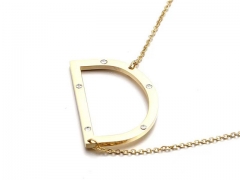 HY Wholesale Stainless Steel 316L Jewelry Popular Necklaces-HY0151N1107
