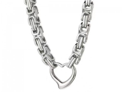 HY Wholesale Stainless Steel 316L Jewelry Popular Necklaces-HY0151N0097