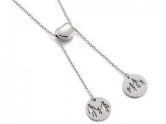 HY Wholesale Stainless Steel 316L Jewelry Popular Necklaces-HY0151N0717