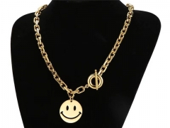 HY Wholesale Stainless Steel 316L Jewelry Popular Necklaces-HY0151N0023