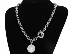 HY Wholesale Stainless Steel 316L Jewelry Popular Necklaces-HY0151N0020